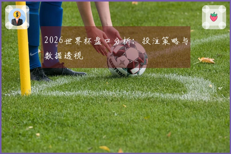 2026世界杯盘口分析：投注策略与数据透视
