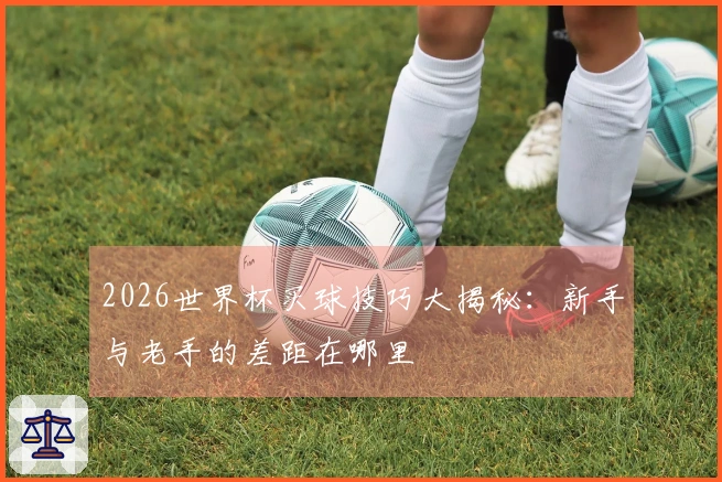 2026世界杯买球技巧大揭秘：新手与老手的差距在哪里